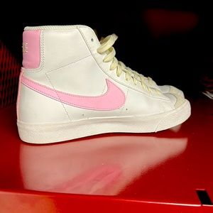 Pink Nike blazers
